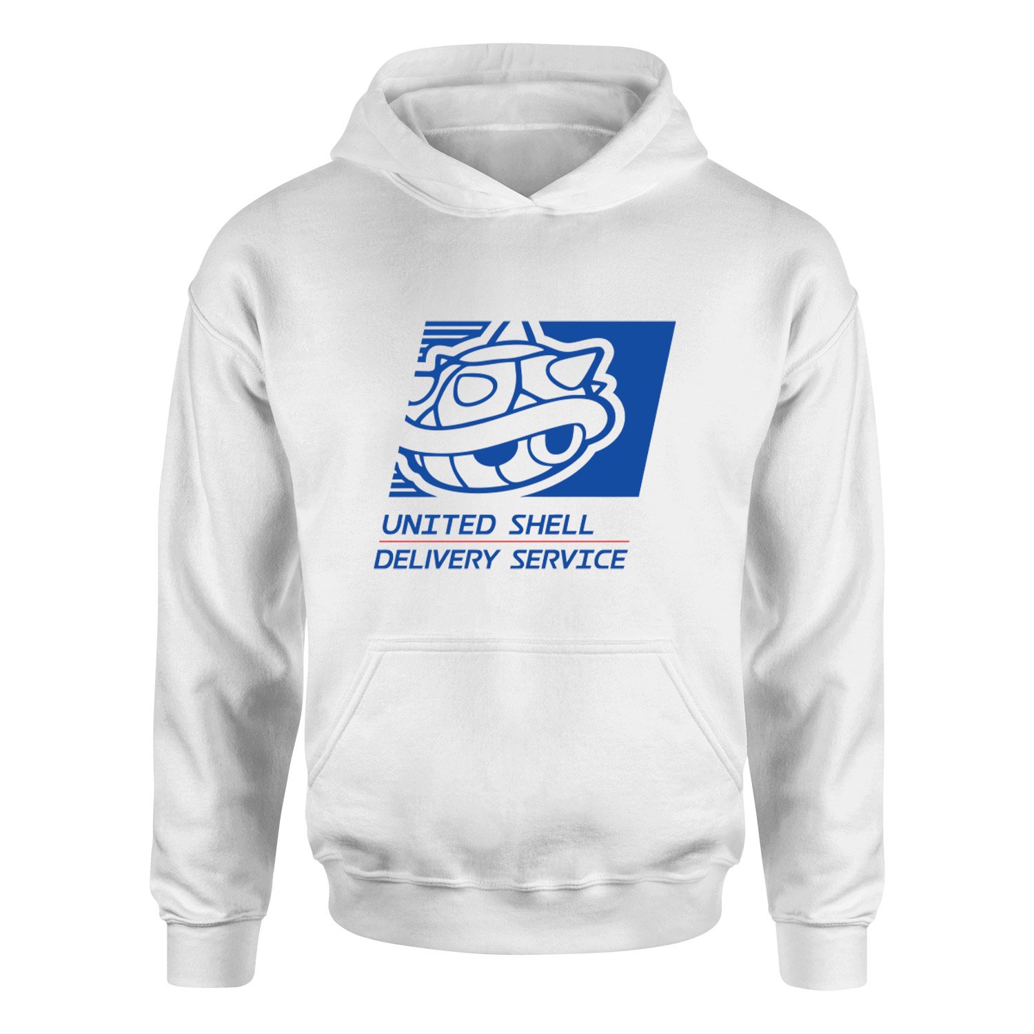United Shell Delivery Service Hoodie S - Beyaz