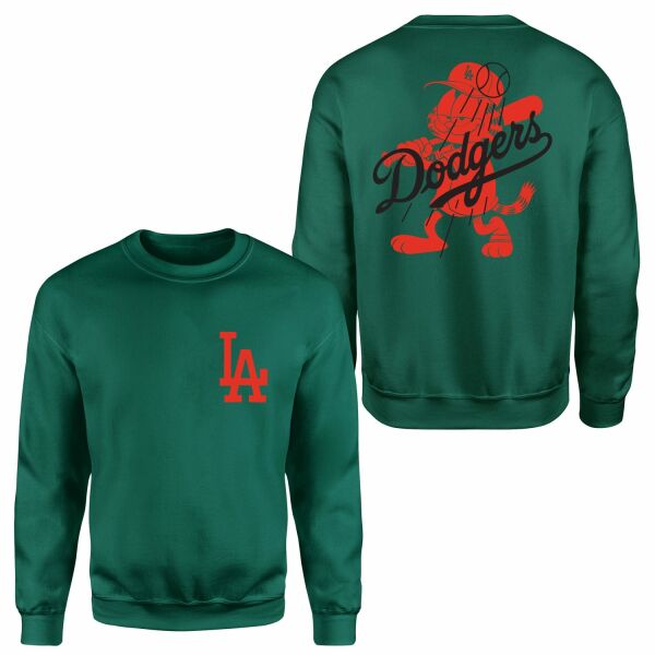 LA Dodgers x GRFLD Sweatshirt L - Nefti Yeşili