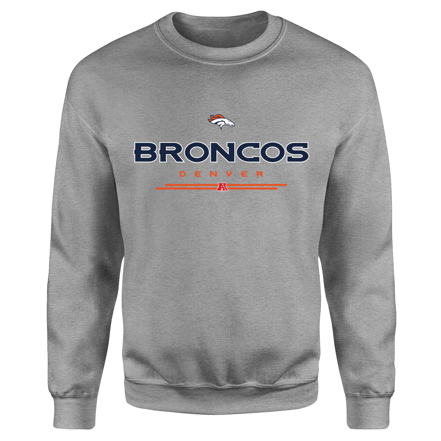 Denver Broncos AFC Sweatshirt M - Gri