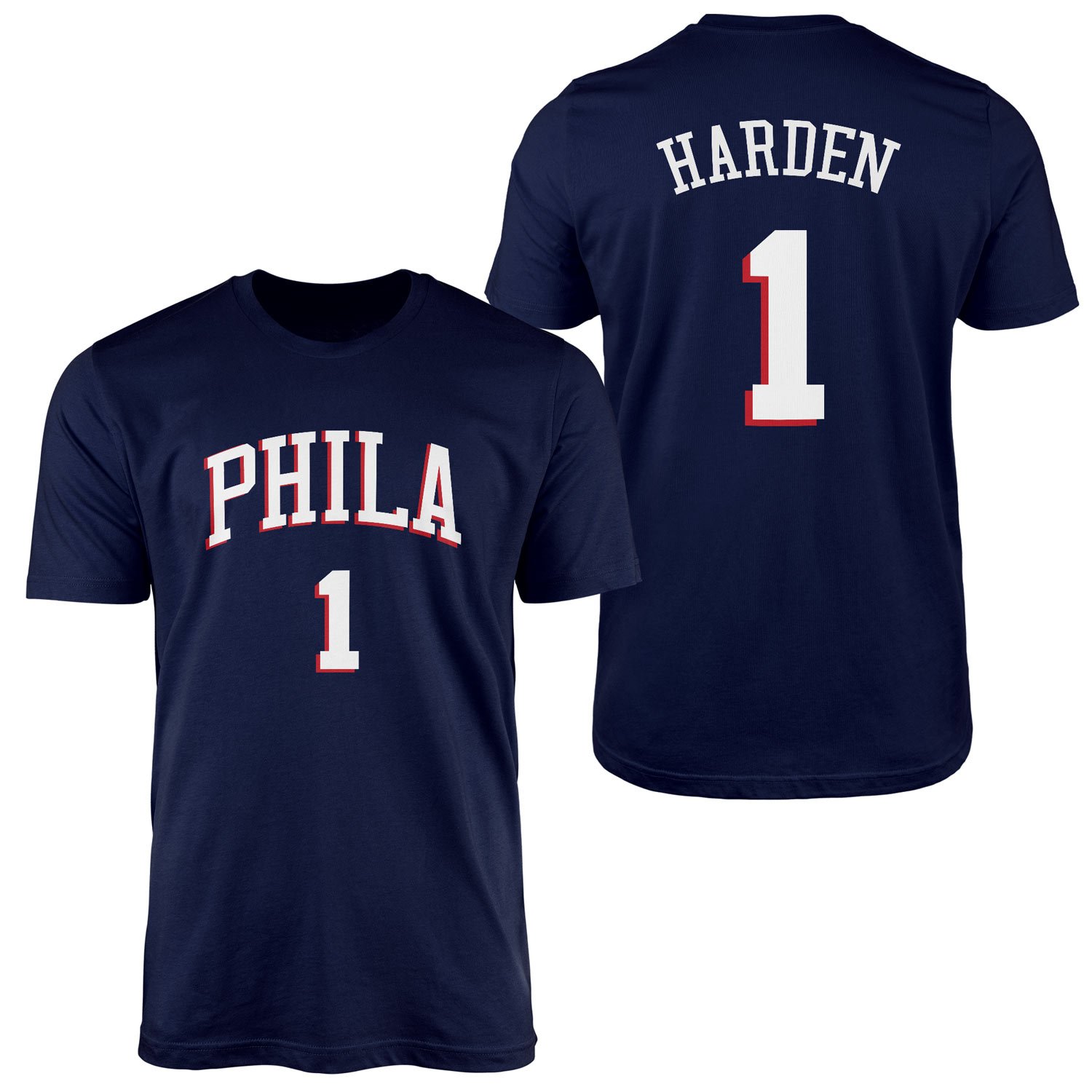 James Harden Philadelphia Forma Tişört XL - İndigo Mavisi