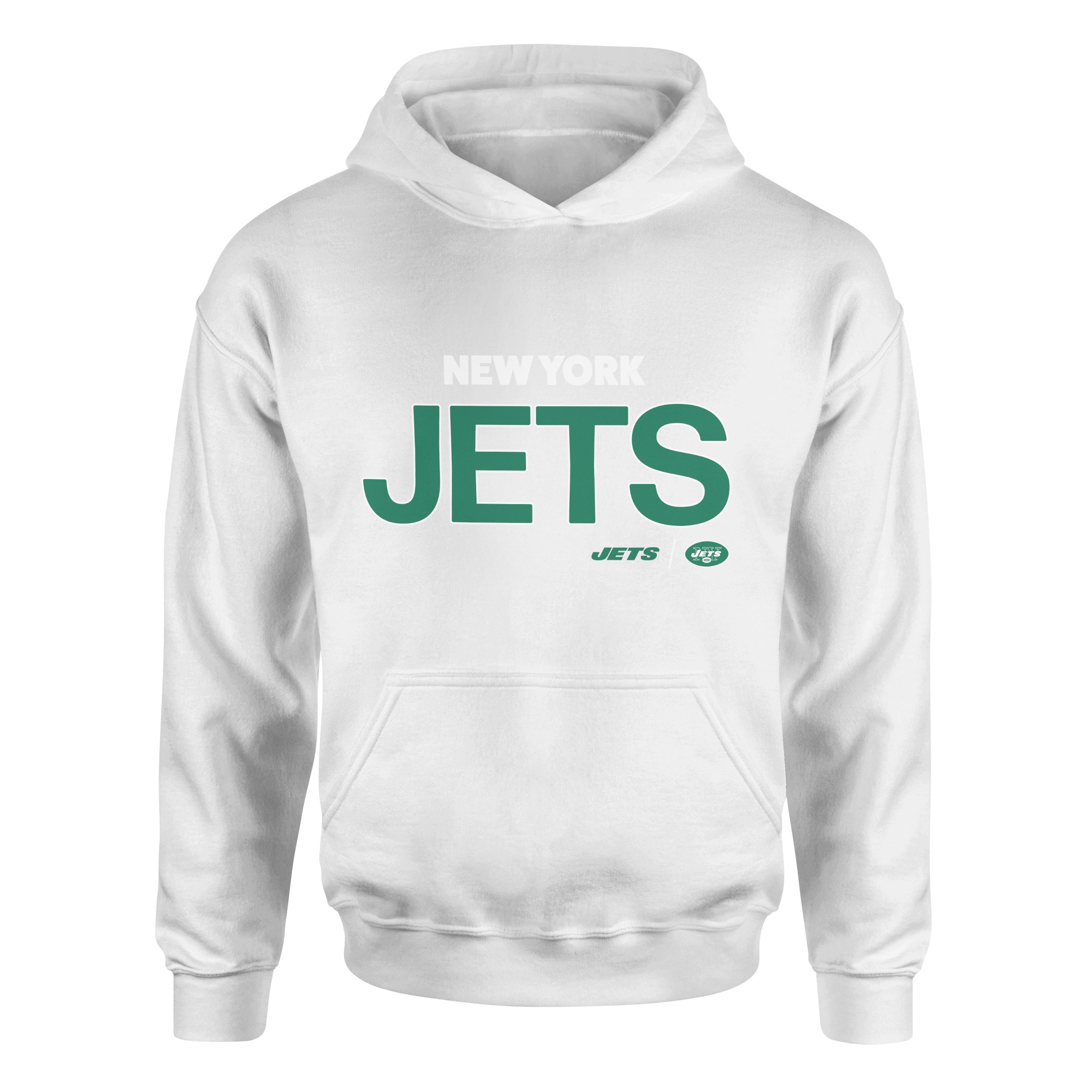 New York Jets AFC East Hoodie L - Beyaz