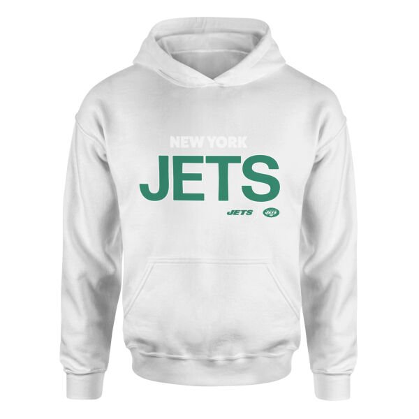 New York Jets AFC East Hoodie L - Beyaz