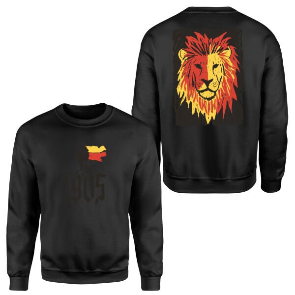 The Birth of a Lion Sweatshirt S - Siyah