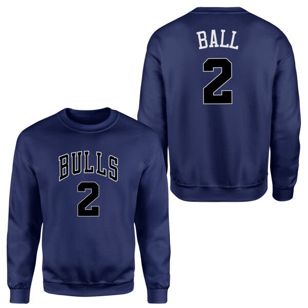 Lonzo Ball Forma Sweatshirt L - İndigo Mavisi