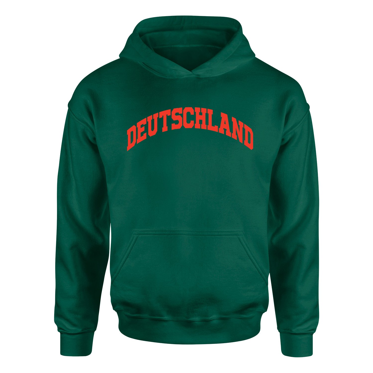Deutschland Hoodie XXL - Nefti Yeşili