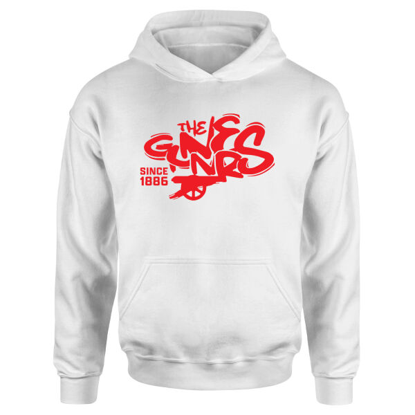 The Gunners Hoodie XL - Beyaz