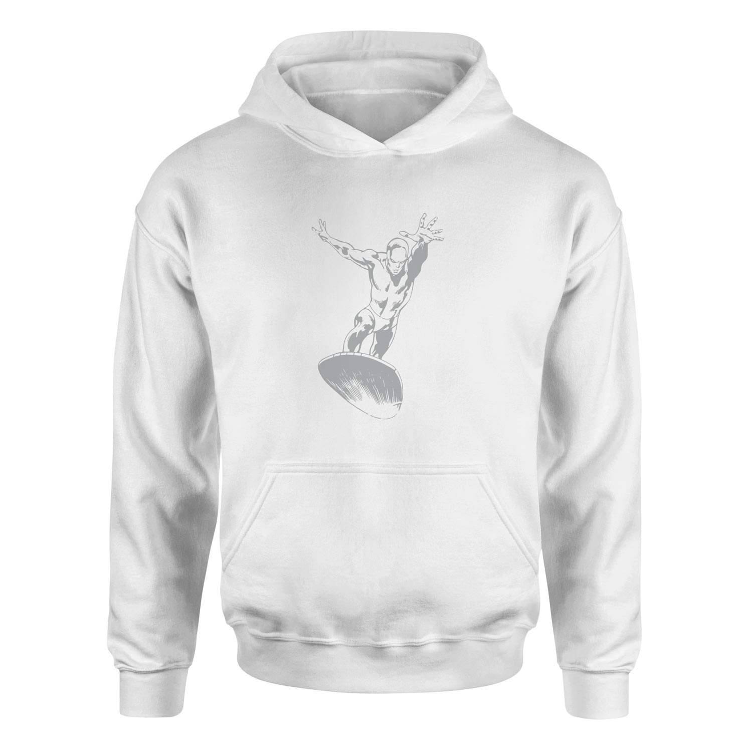 Silver S Hoodie XXL - Beyaz