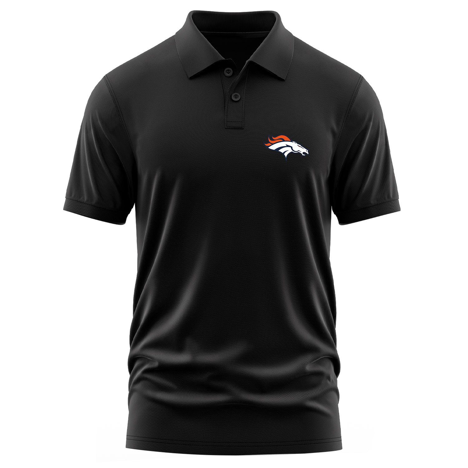 Denver Broncos Polo Tişört M - Siyah
