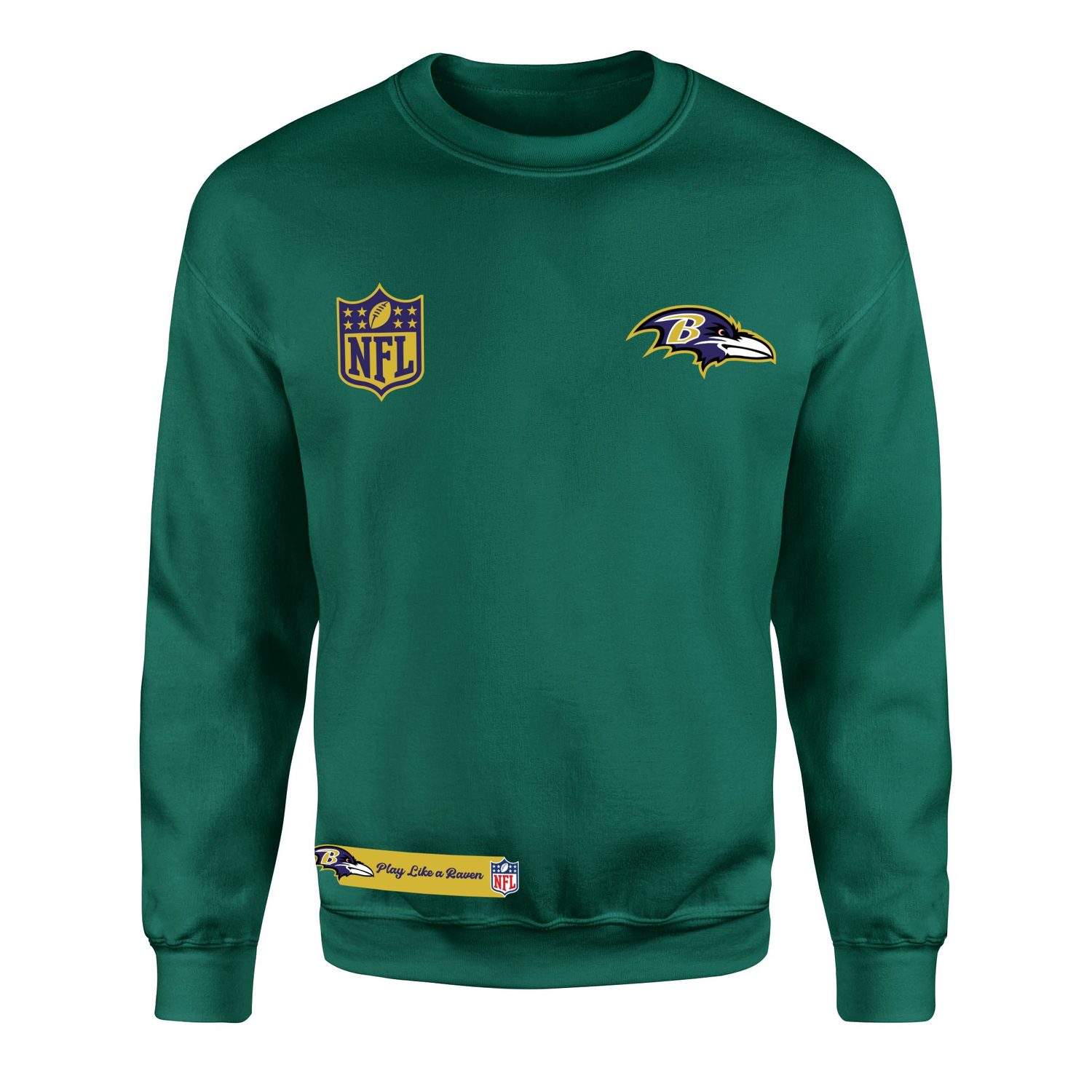 Play Like a Raven Baltimore Ravens MVP Sweatshirt XL - Nefti Yeşili