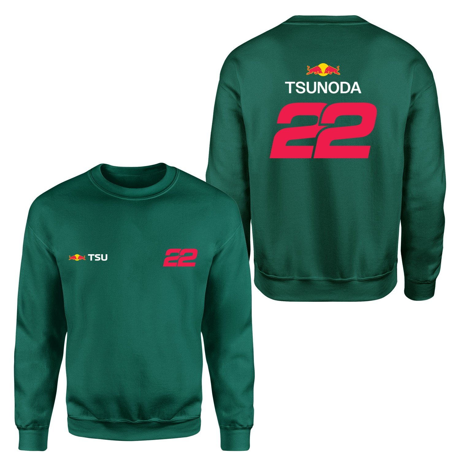 Yuki Tsunoda 22 Driver Basic Sweatshirt