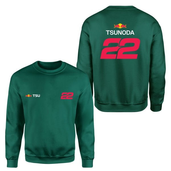 Yuki Tsunoda 22 Driver Basic Sweatshirt