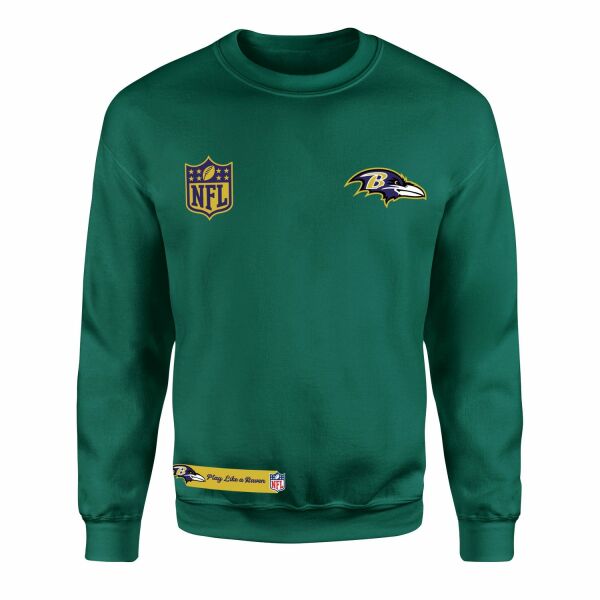 Play Like a Raven Baltimore Ravens MVP Sweatshirt XL - Nefti Yeşili