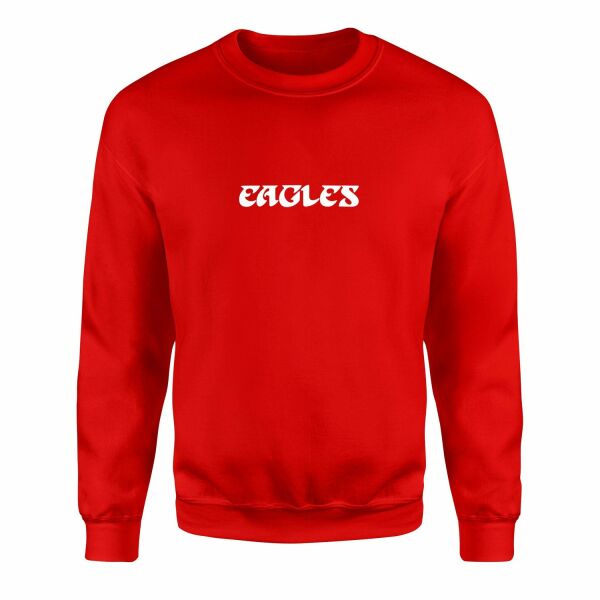 Philadelphia Eagles Retro Iconic Sweatshirt M - Kırmızı