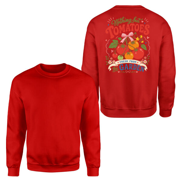 Fresh Tomatoes Sweatshirt XL - Kırmızı