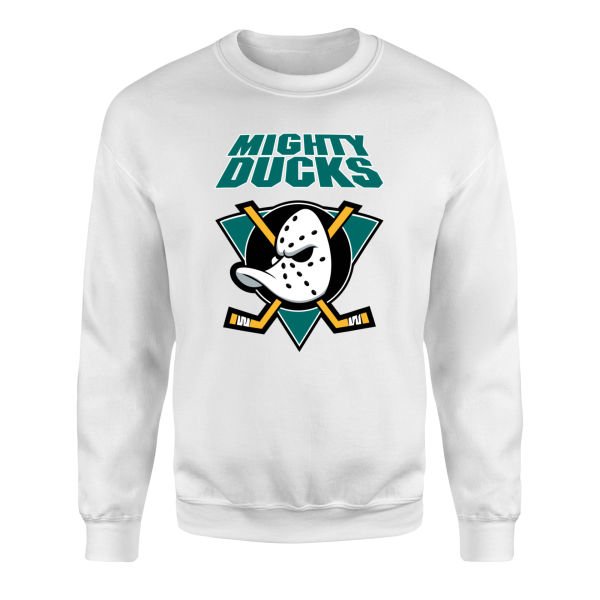 Mighty Ducks Retro Sweatshirt XL - Beyaz