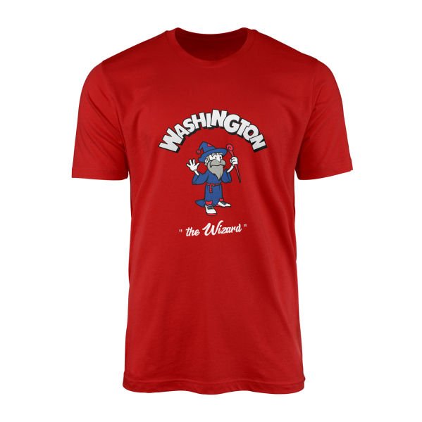 Wizards Cartoon Tişört XL - Kırmızı