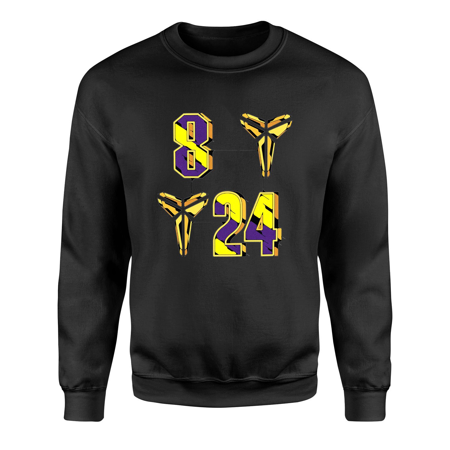 8-24 Kobe Bryant Sweatshirt XL - Siyah