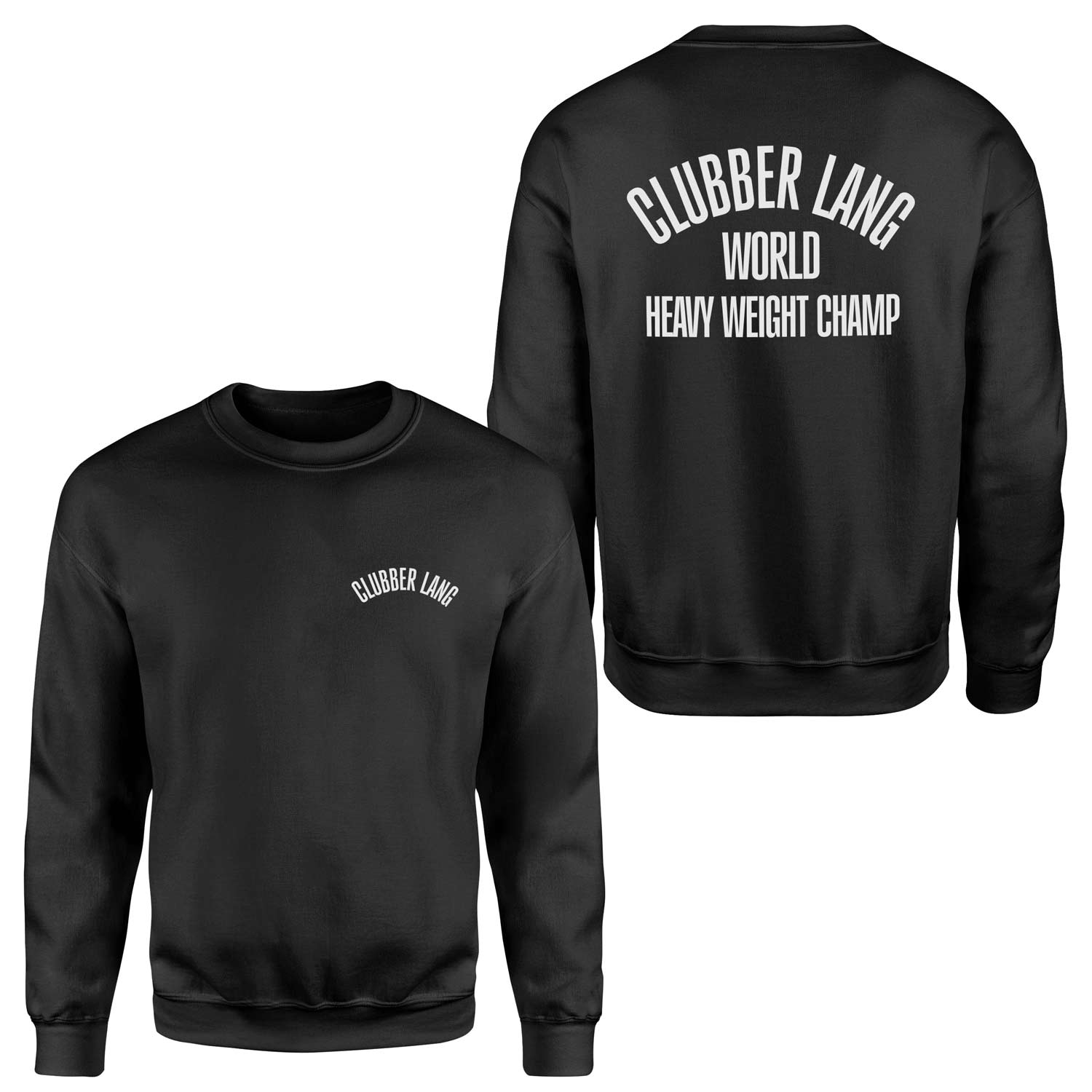 Clubber Lang Sweatshirt XXL - Siyah