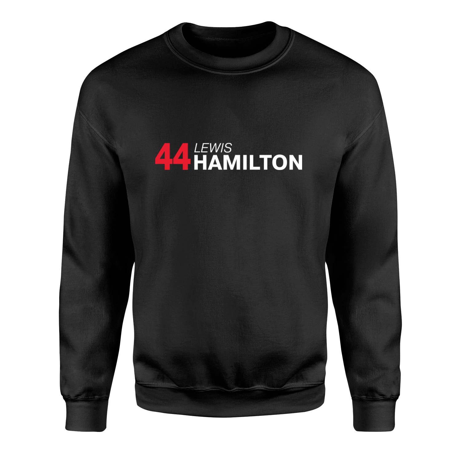 Lewis Hamilton 44 Sweatshirt S - Siyah