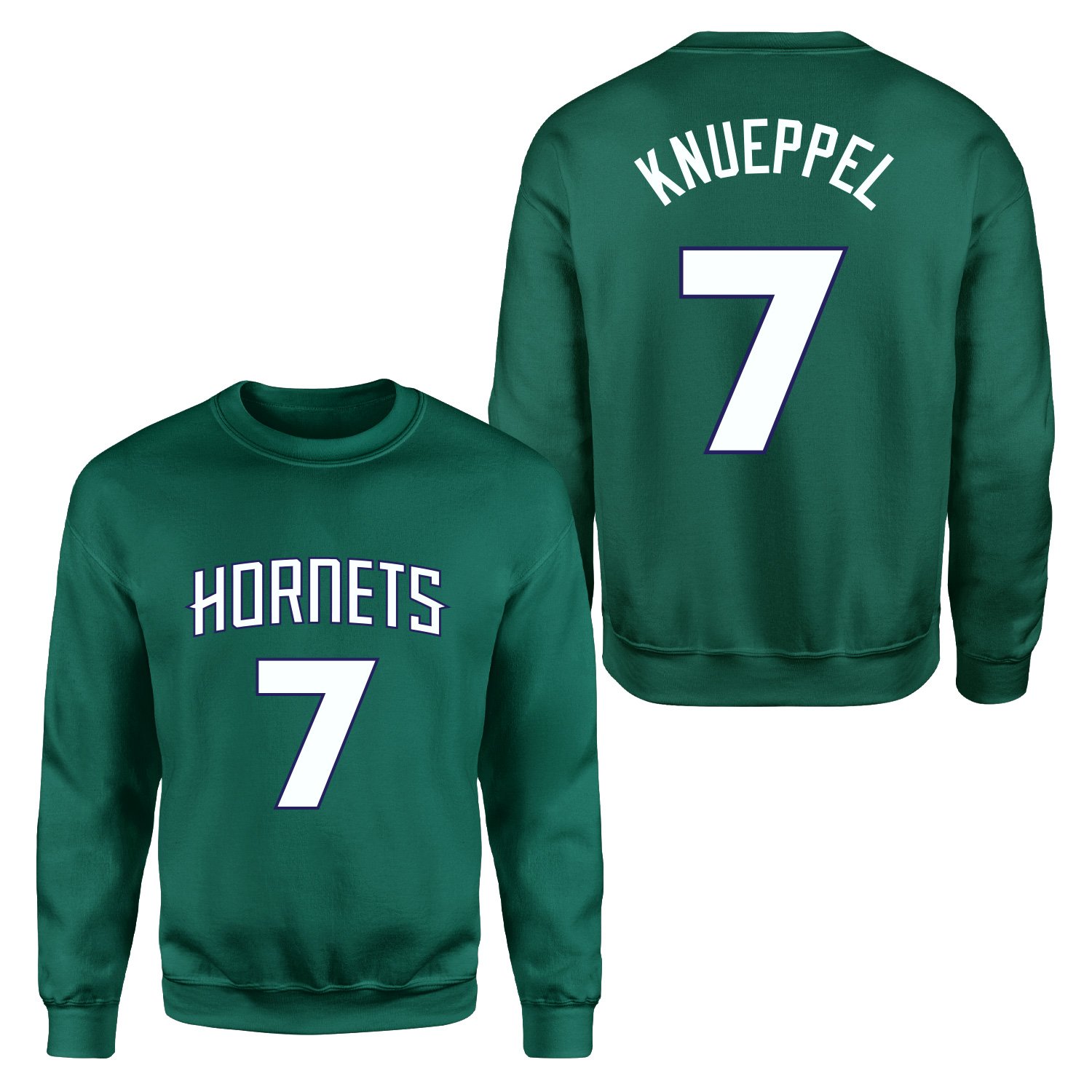 Kon Knueppel Hornets Jersey Sweatshirt XL - Nefti Yeşili