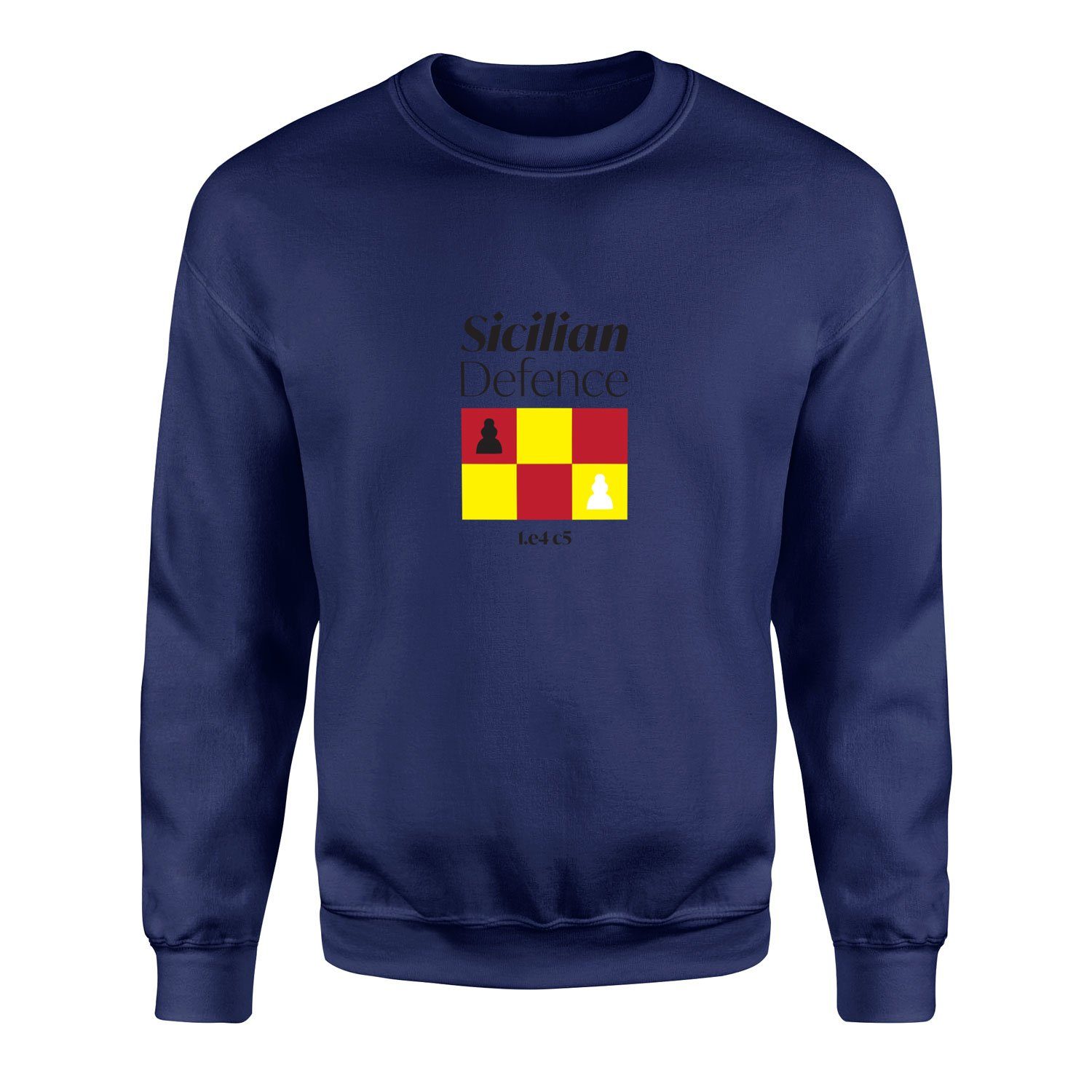 Sicilian Defence Sweatshirt XXL - İndigo Mavisi