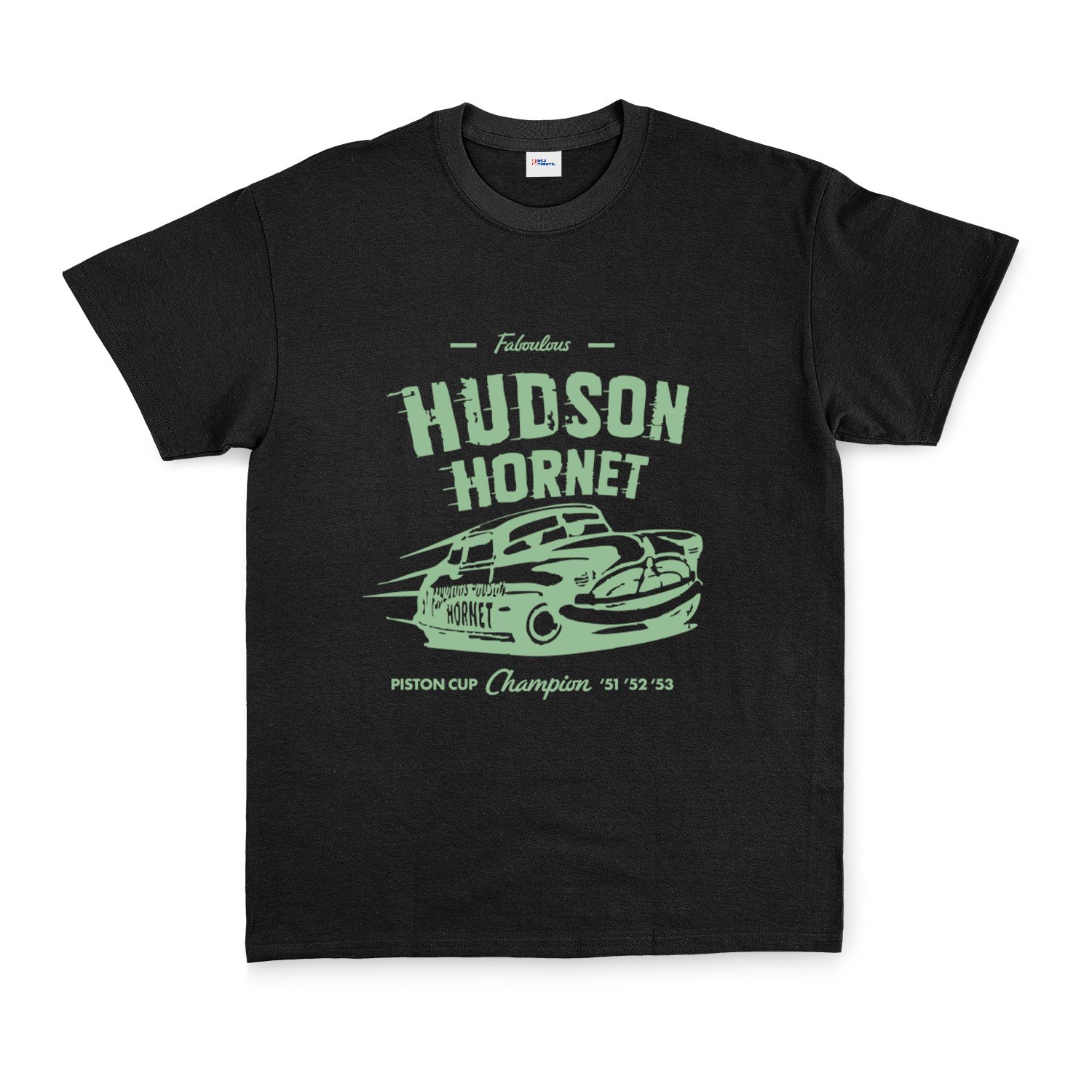 Hudson Hornet Tişört S - Siyah