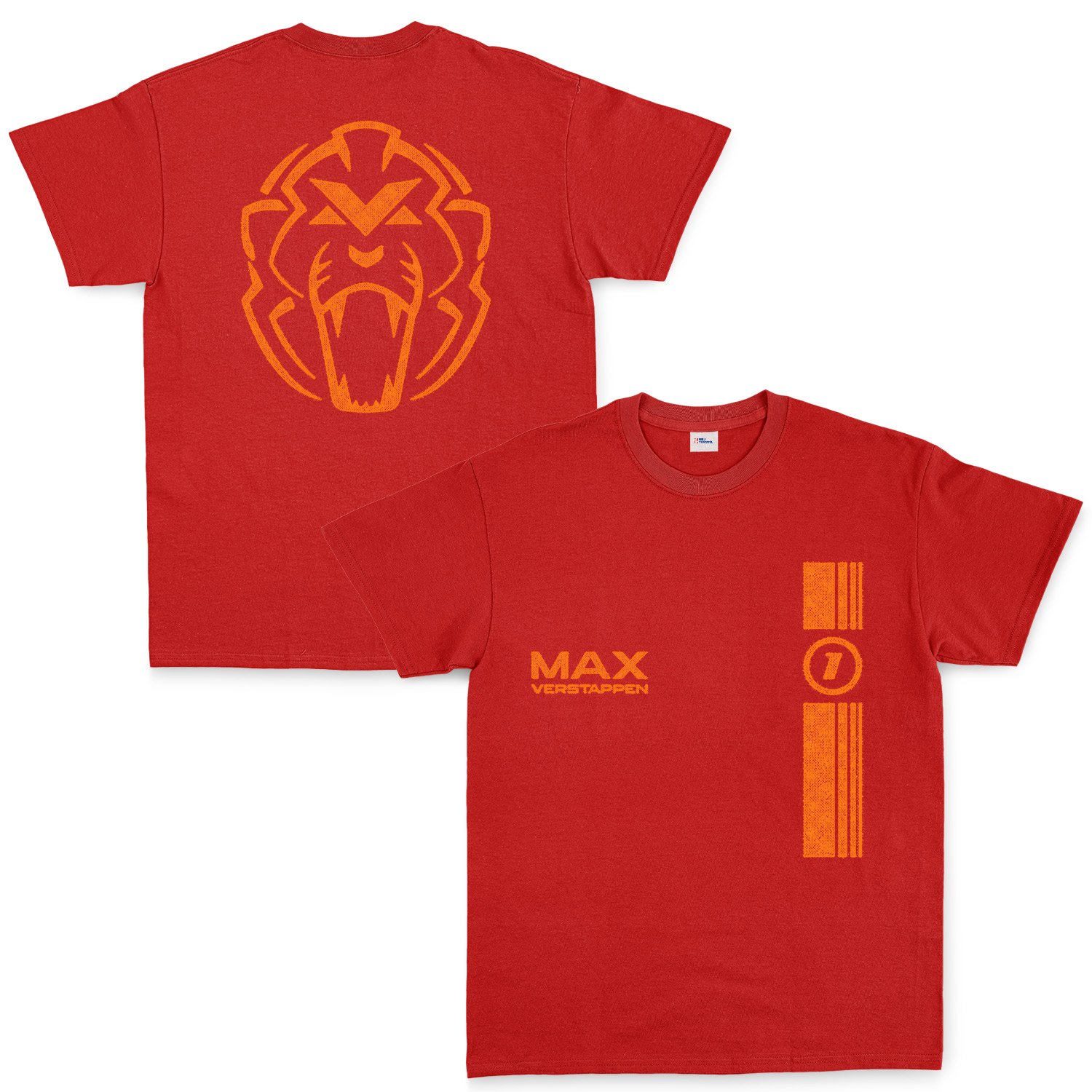 Max Verstappen Stamp Edition Tişört S - Kırmızı