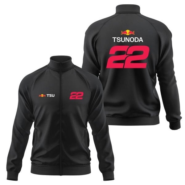 Yuki Tsunoda 22 Driver Basic Fermuarlı Sweatshirt