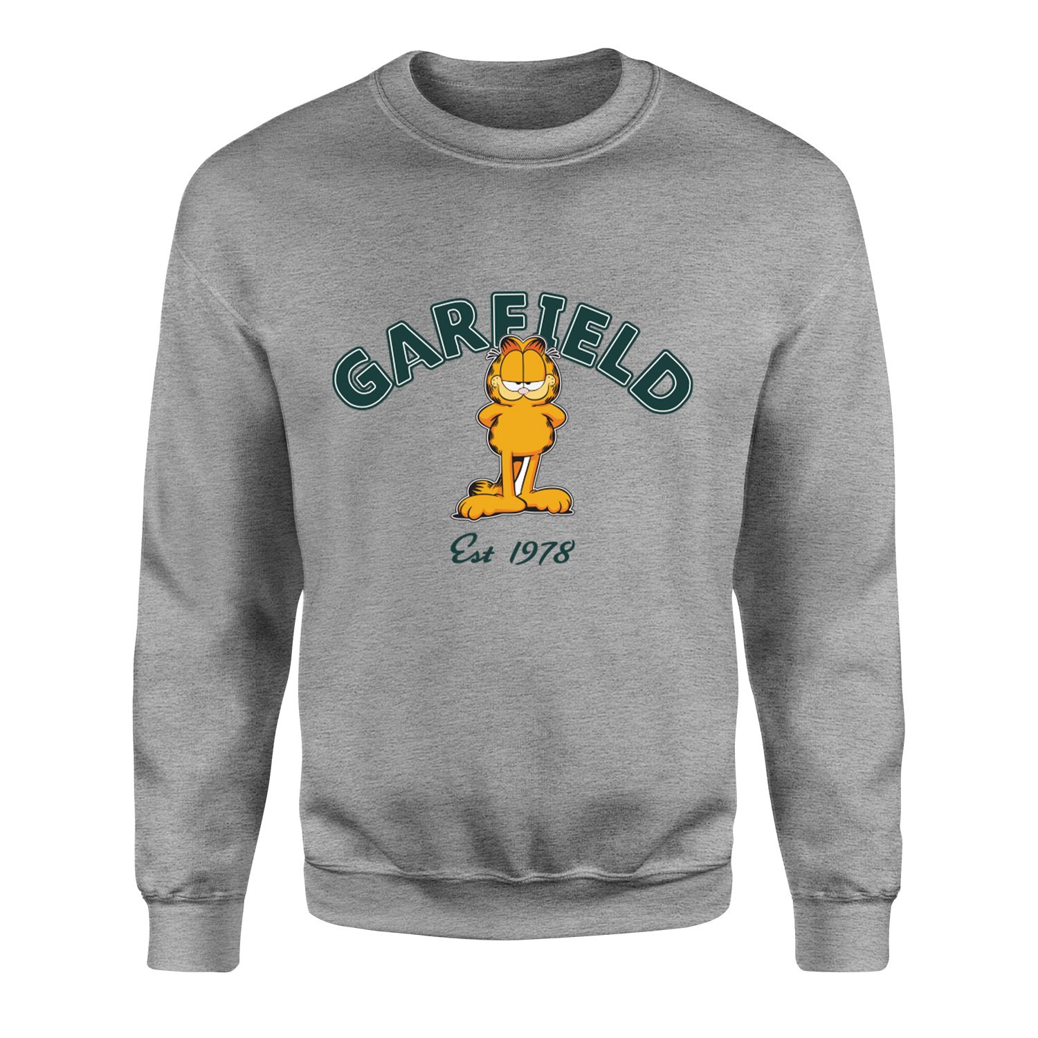 Garfield, est. 1978 Sweatshirt S - Gri