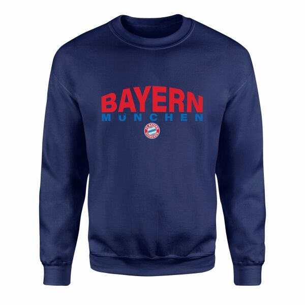 BAYERN München Sweatshirt M - İndigo Mavisi