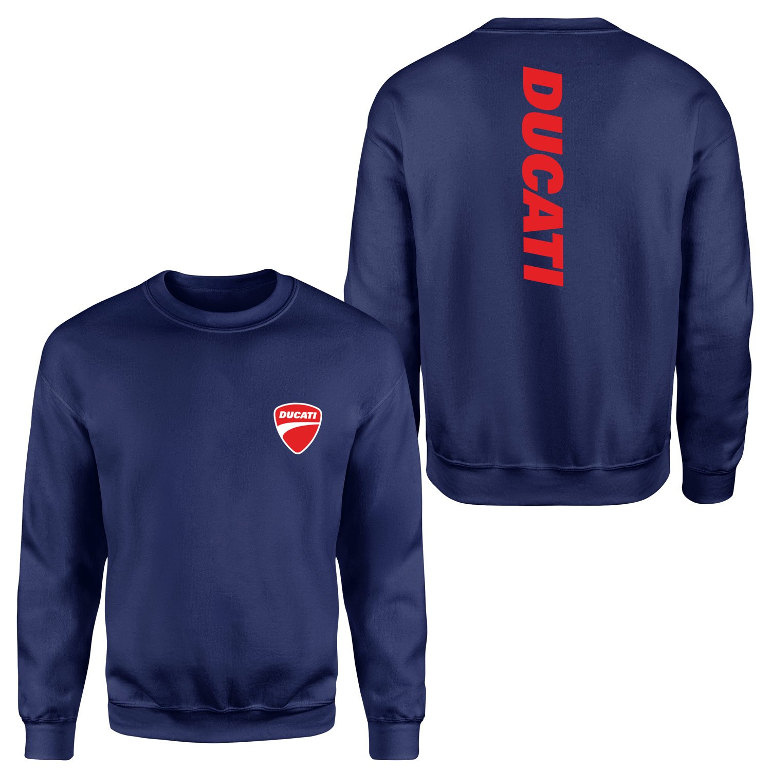 Ducati Basic Racing Sweatshirt L - İndigo Mavisi