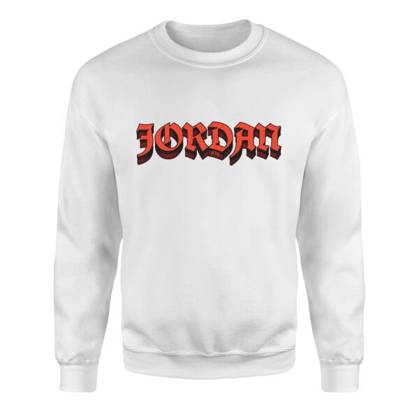 Air Jordan Layered Sweatshirt S - Beyaz