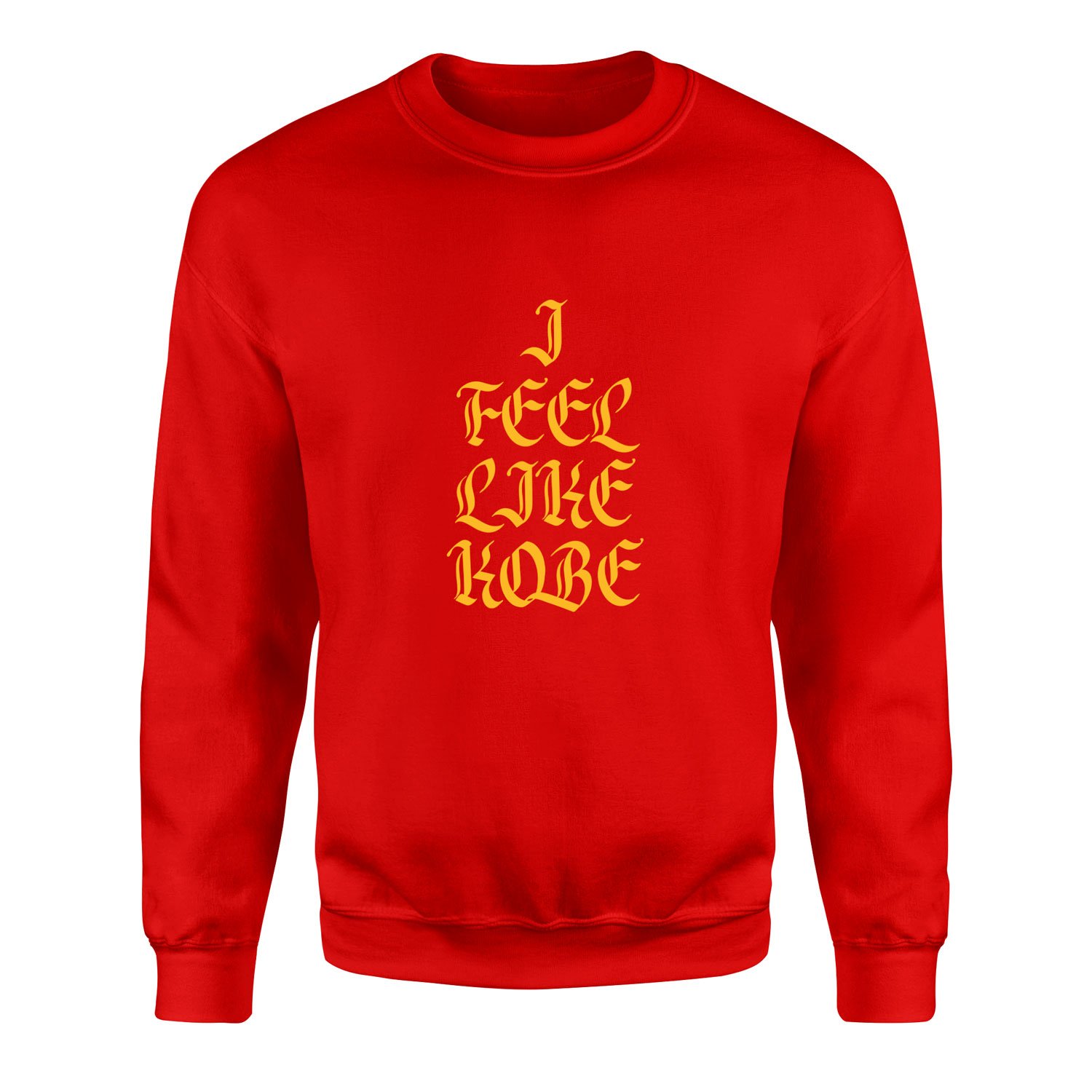 I FEEL LIKE KOBE Sweatshirt XXL - Kırmızı
