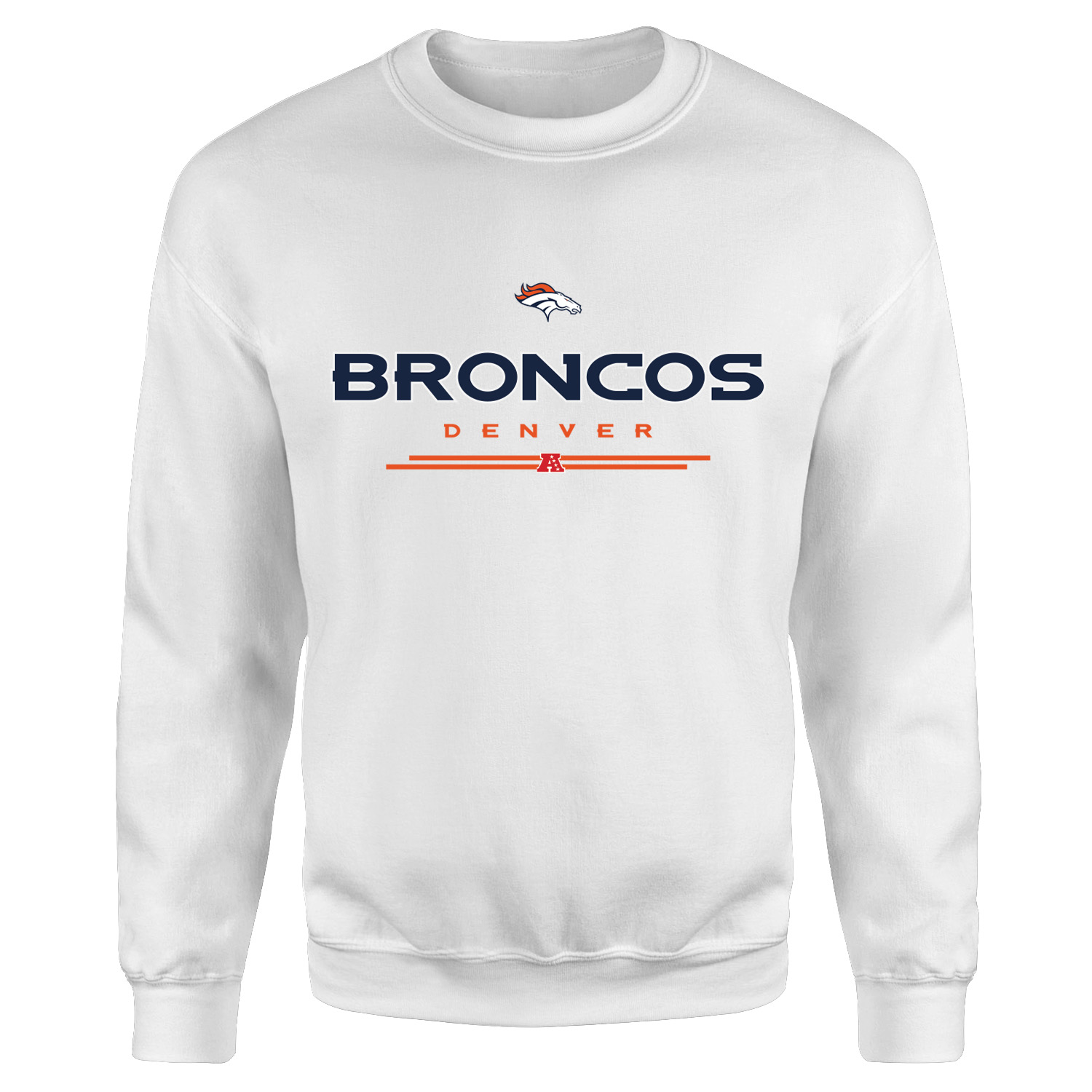 Denver Broncos AFC Sweatshirt M - Beyaz