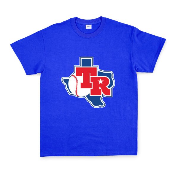 Texas Rangers TX Tişört L - Mavi