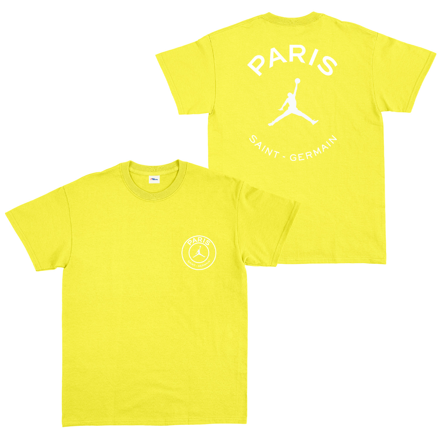 Air Jordan X Paris Saint Germain Tişört S - Sarı