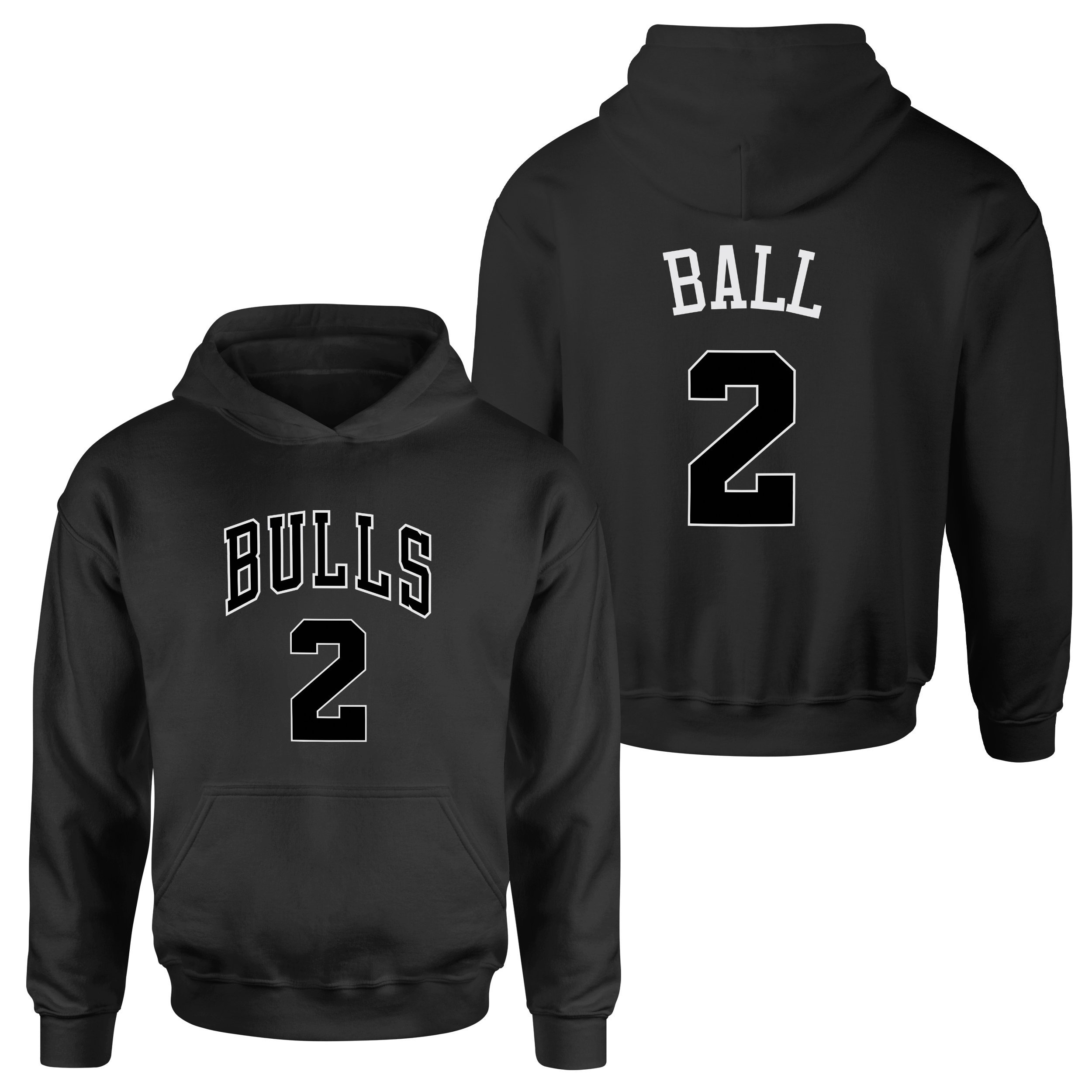Lonzo Ball Forma Hoodie M - Siyah
