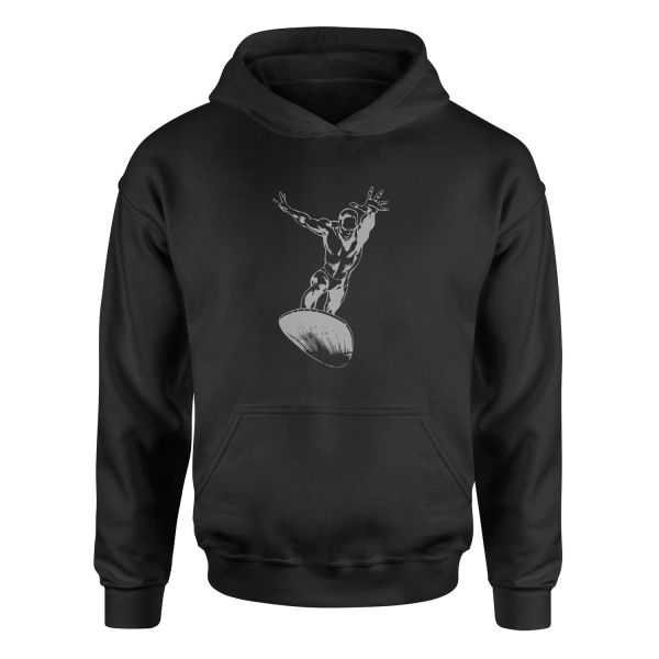 Silver S Hoodie S - Siyah