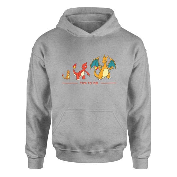 Charizard Evolution | Time to Fire Hoodie