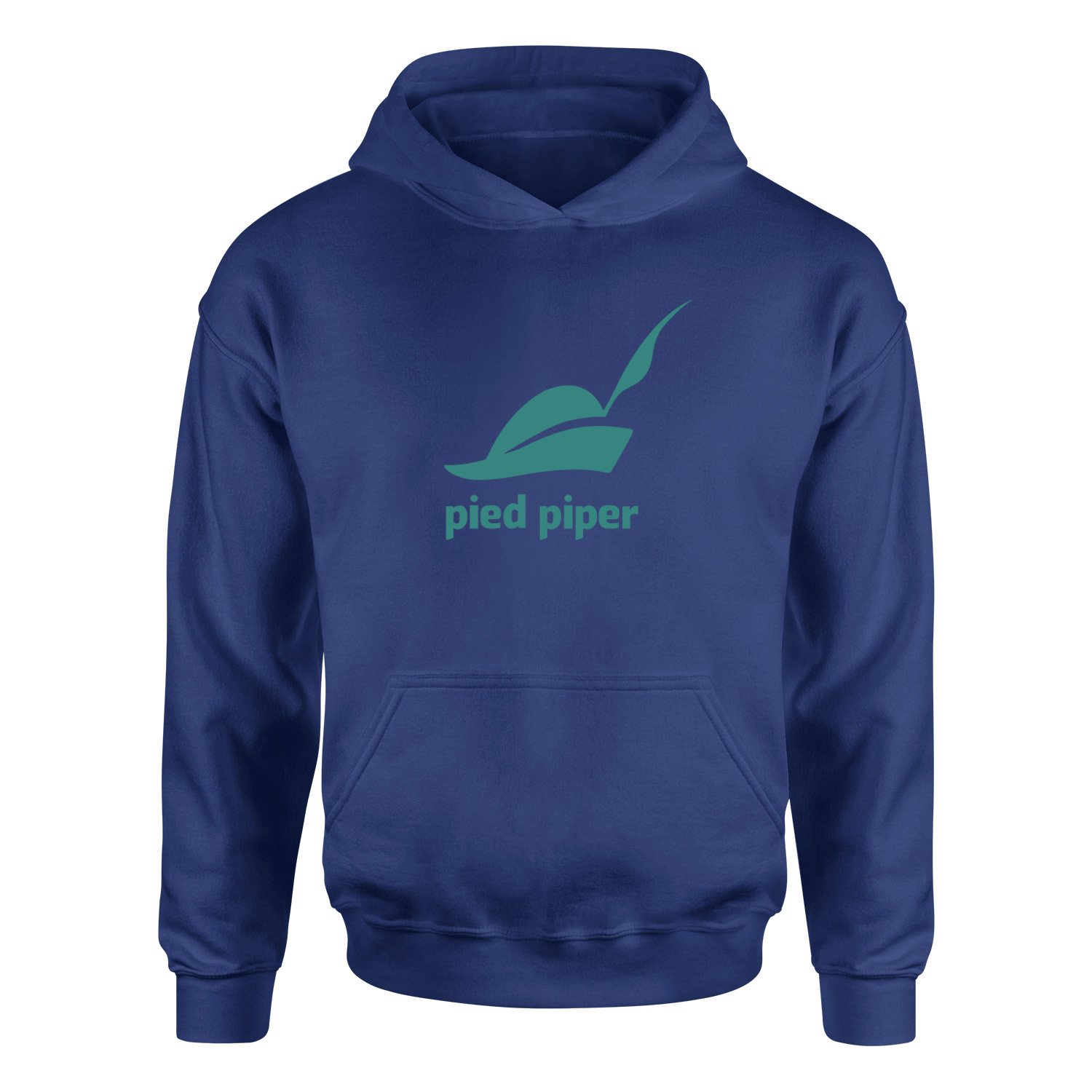Pied Piper | Silicon Valley Hoodie L - İndigo Mavisi