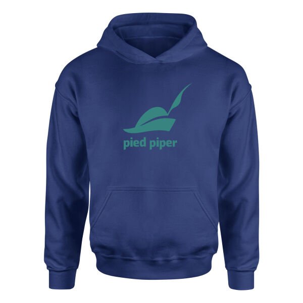 Pied Piper | Silicon Valley Hoodie L - İndigo Mavisi