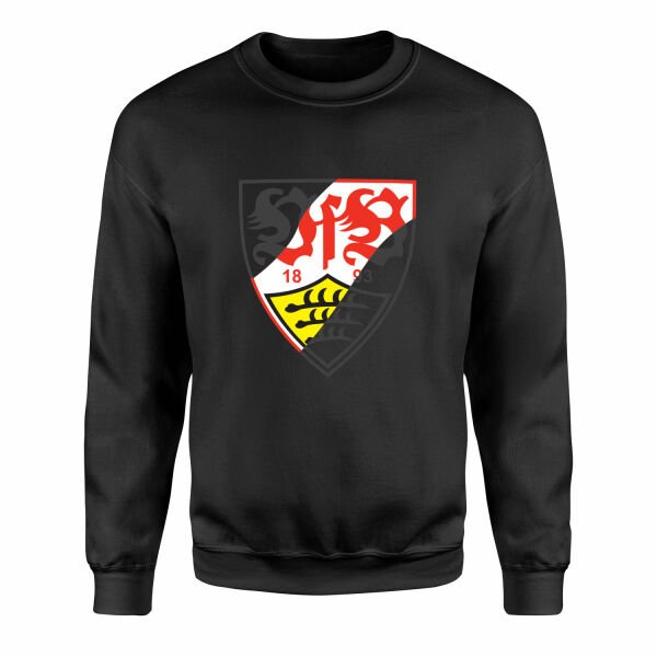 VfB Stuttgart Big Sweatshirt M - Siyah