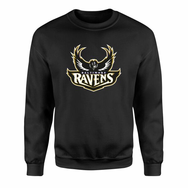 The Ravens Sweatshirt S - Siyah
