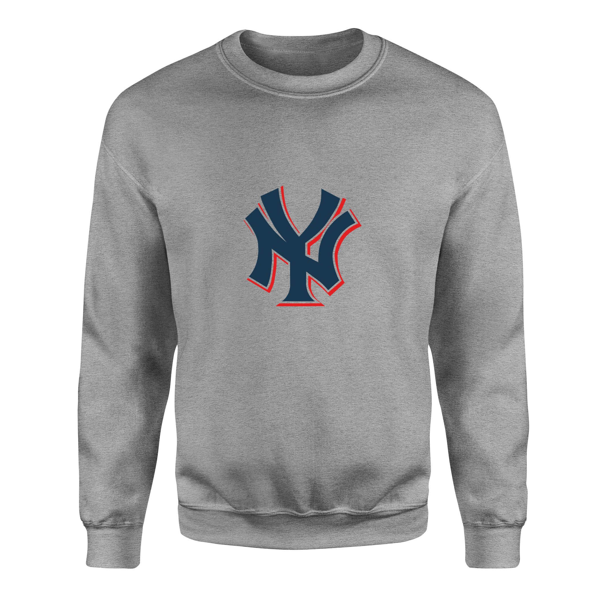 NY Yankees C Sweatshirt M - Gri