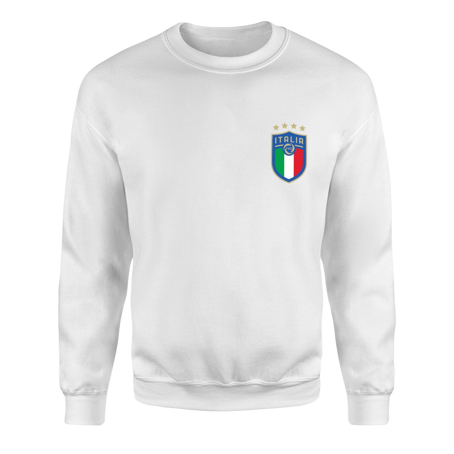 Italia Sweatshirt S - Beyaz