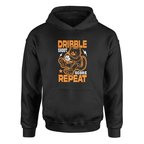 Dribble, Shoot, Score, Repeat Hoodie