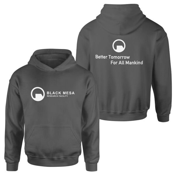 Black Mesa | Half-Life Hoodie XL - Füme
