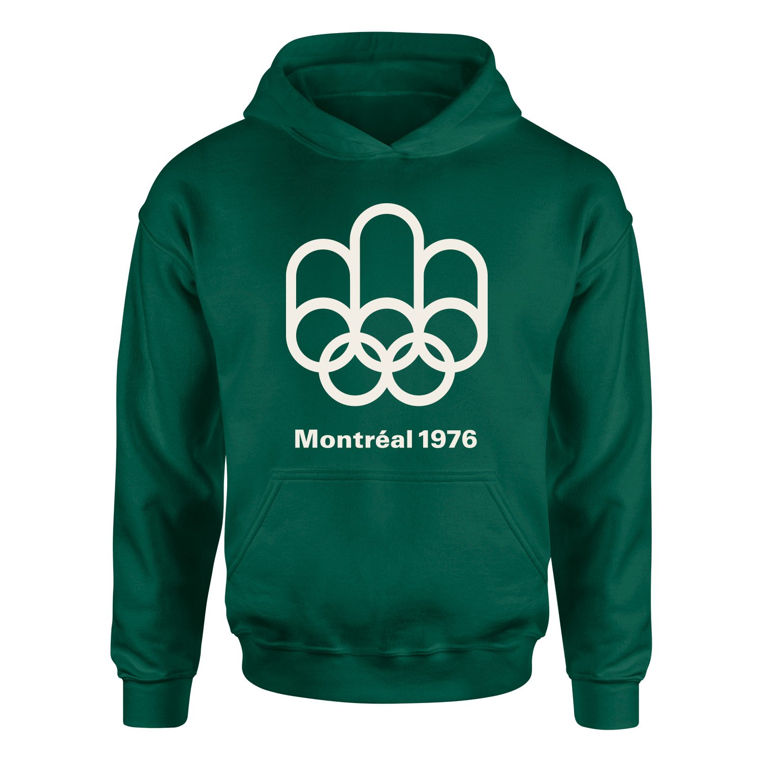Montreal 1976 Hoodie M - Nefti Yeşili