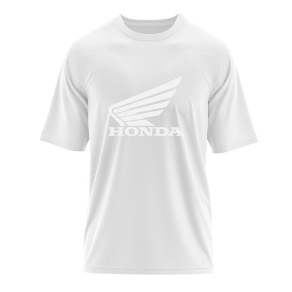 Honda W Oversize Tişört L - Beyaz