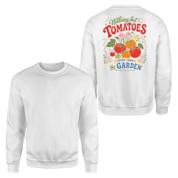 Fresh Tomatoes Sweatshirt XL - Beyaz